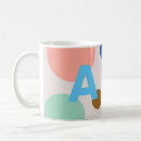 Search for polka dot letters mugs Modern