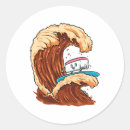 Search for funny surfer stickers Surfboard