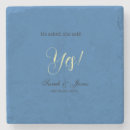 Search for engagement coasters Calligraphy typography elegant romantic