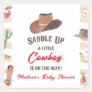Search for cowboy stickers Baby shower