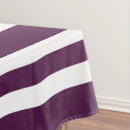 Search for purple tablecloths Stripes