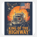 Search for trucker stickers 18 wheeler