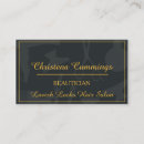 Search for day spa business cards Hair
