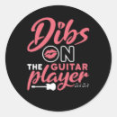 Search for classical guitar stickers Player