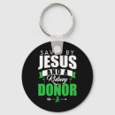 Search for organ donor key rings Green