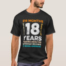 Search for 18 years of being awesome tshirts Party