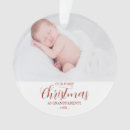 Search for grandson christmas tree decorations Newborn