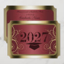 Search for maroon and gold graduation invitations Celebration