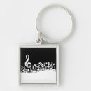 Search for white note key rings Black and white