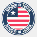 Search for liberia stickers World flags