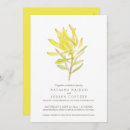 Search for yellow tulip wedding invitations Watercolor