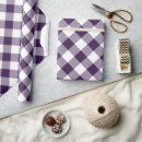 Search for buffalo plaid wrapping paper Purple