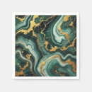 Search for green and gold napkins Agate