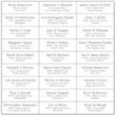 Search for recipient labels Guests individual names addresses