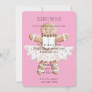 Search for gingerbread birthday invitations Pink