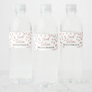 Search for rose gold water bottle labels Sixteen