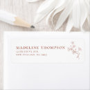Search for boho chic return address labels Stylish