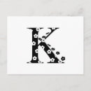 Search for the letter k postcards Flower