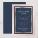 Search for navy and gold engagement party invitations Script