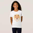 Search for cute fox kids tshirts Watercolor