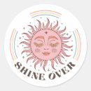 Search for sun face stickers Boho