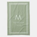 Search for sage green tea towels Elegant