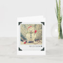 Search for vintage snowman christmas cards Cute
