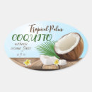 Search for coconut stickers Fruit