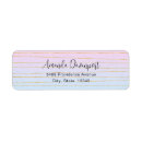 Search for pink ombre return address labels Pink and blue