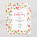 Search for tulip flowers birthday invitations Orange