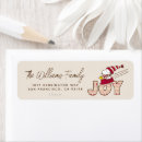Search for ugly christmas sweater return address labels Peanuts