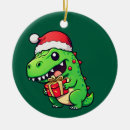 Search for dinosaur christmas tree decorations Cartoon
