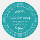 Search for lavender and green stickers Vintage
