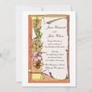 Search for multicolor wedding invitations Vintage