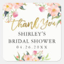 Search for floral bridal shower stickers Botanical