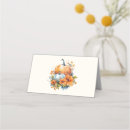 Search for pumpkins place cards Leaves