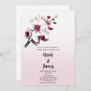 Search for floral fuchsia pink wedding invitations Rustic