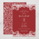 Search for red white baby shower invitations Elegant