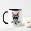 Search for bulldog dad mugs Frenchie dog dad