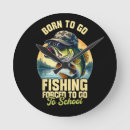Search for funny fishing clocks Animal