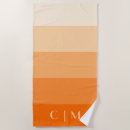Search for orange beach towels Gradient