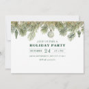 Search for pine christmas invitations Simple