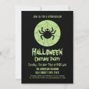 Search for creepy spider on web invitations Scary