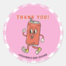 Search for retro pink gingham stickers Shes ready to pop