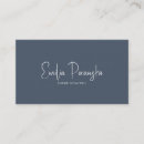 Search for whimsical business cards Minimalistic