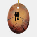 Search for lovebird christmas tree decorations Xmas