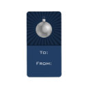 Search for winter party return address labels Snowflake