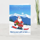 Search for belated christmas cards Santa