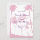 Search for tree bridal shower invitations Palm trees