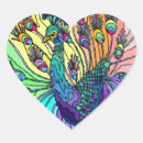 Search for peacock stickers Heart